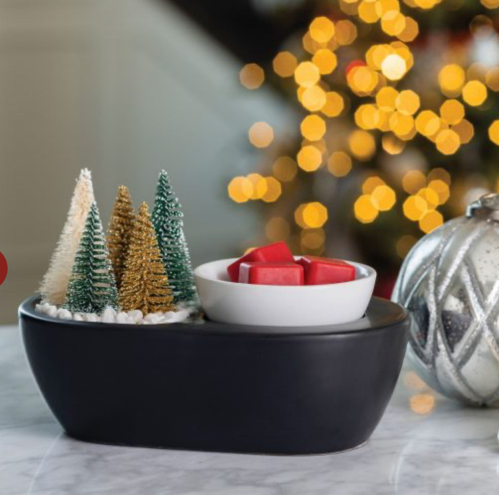 Wax Melt Warmer: Bottle Brush Tree (Artscents)