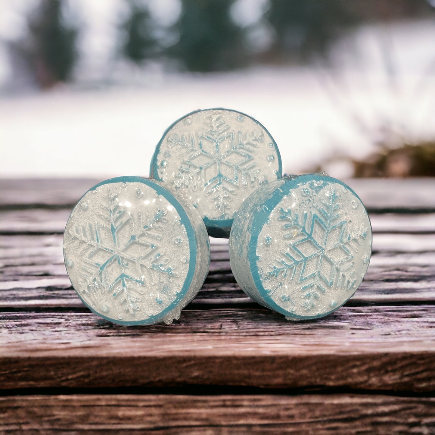 Spearmint Snowflake (Loofah)