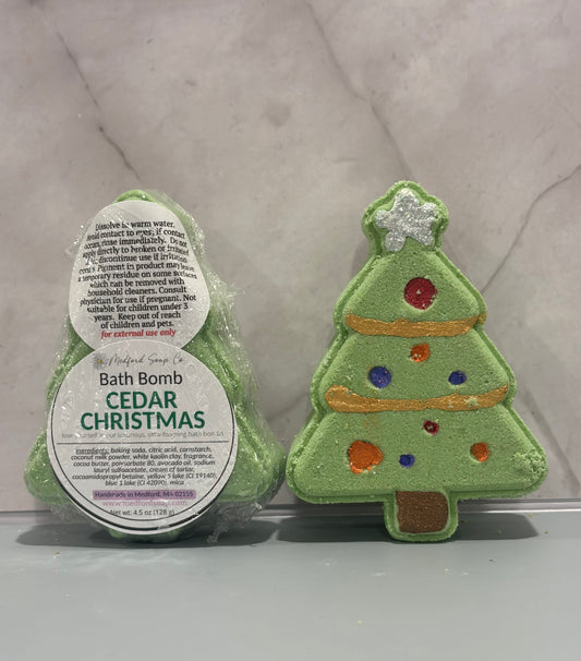 Bath Bomb: Cedar Christmas