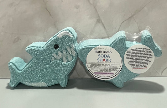 Bath Bomb: Soda Shark