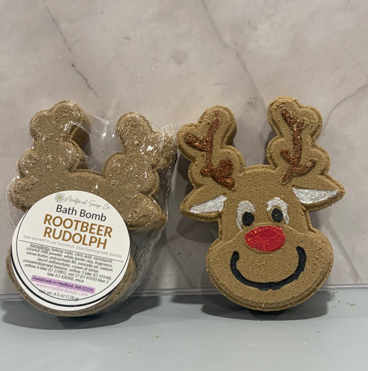 Bath Bomb: Rootbeer Rudolph