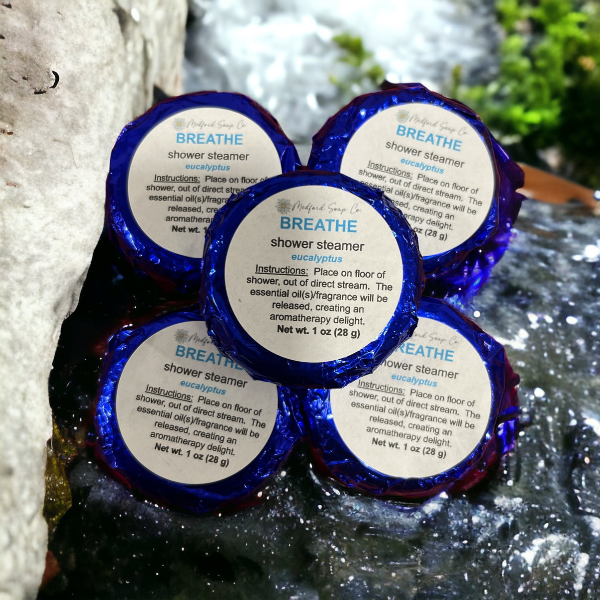 Shower Steamers singles Medford Soap Co.