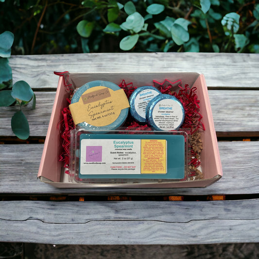 Gift box:  Eucalyptus Spearmint