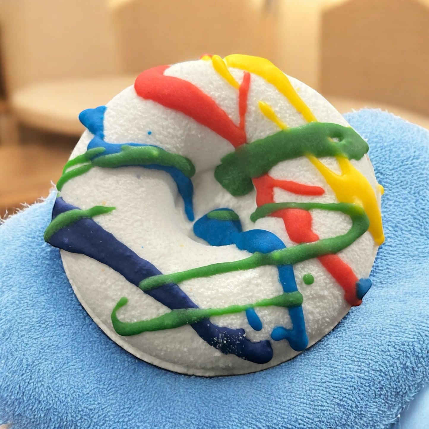 Bath Bomb: Rainbow Donut