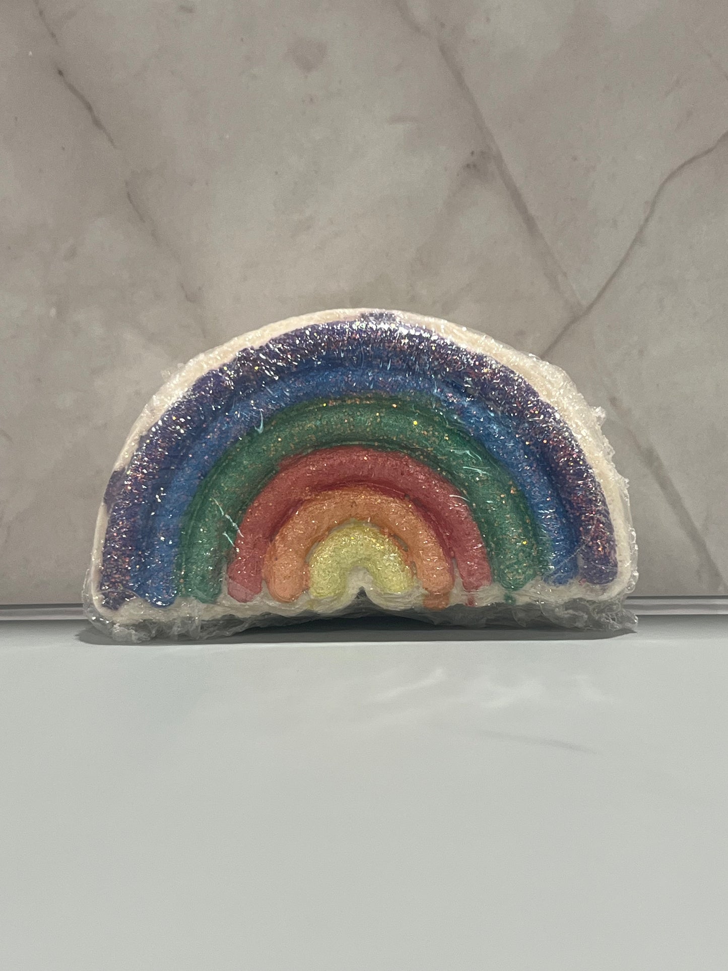 Bath Bomb: Grape Rainbow
