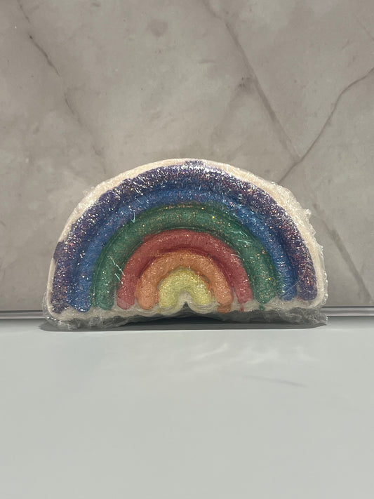 Bath Bomb: Grape Rainbow