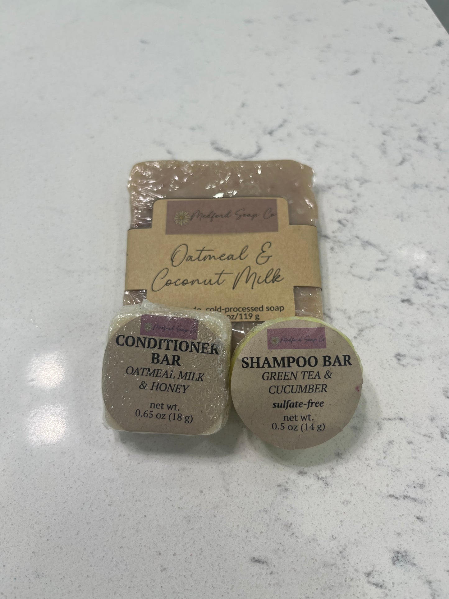 Shampoo & Conditioner Bars (travel/sample size)