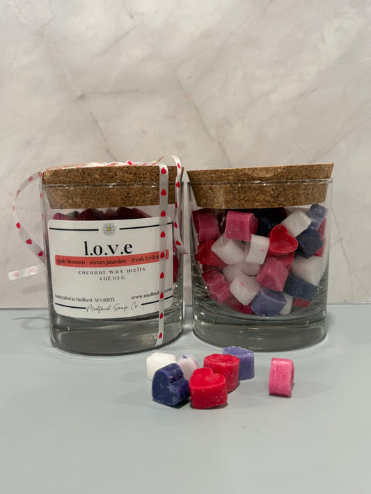 Wax melt jar: LOVE