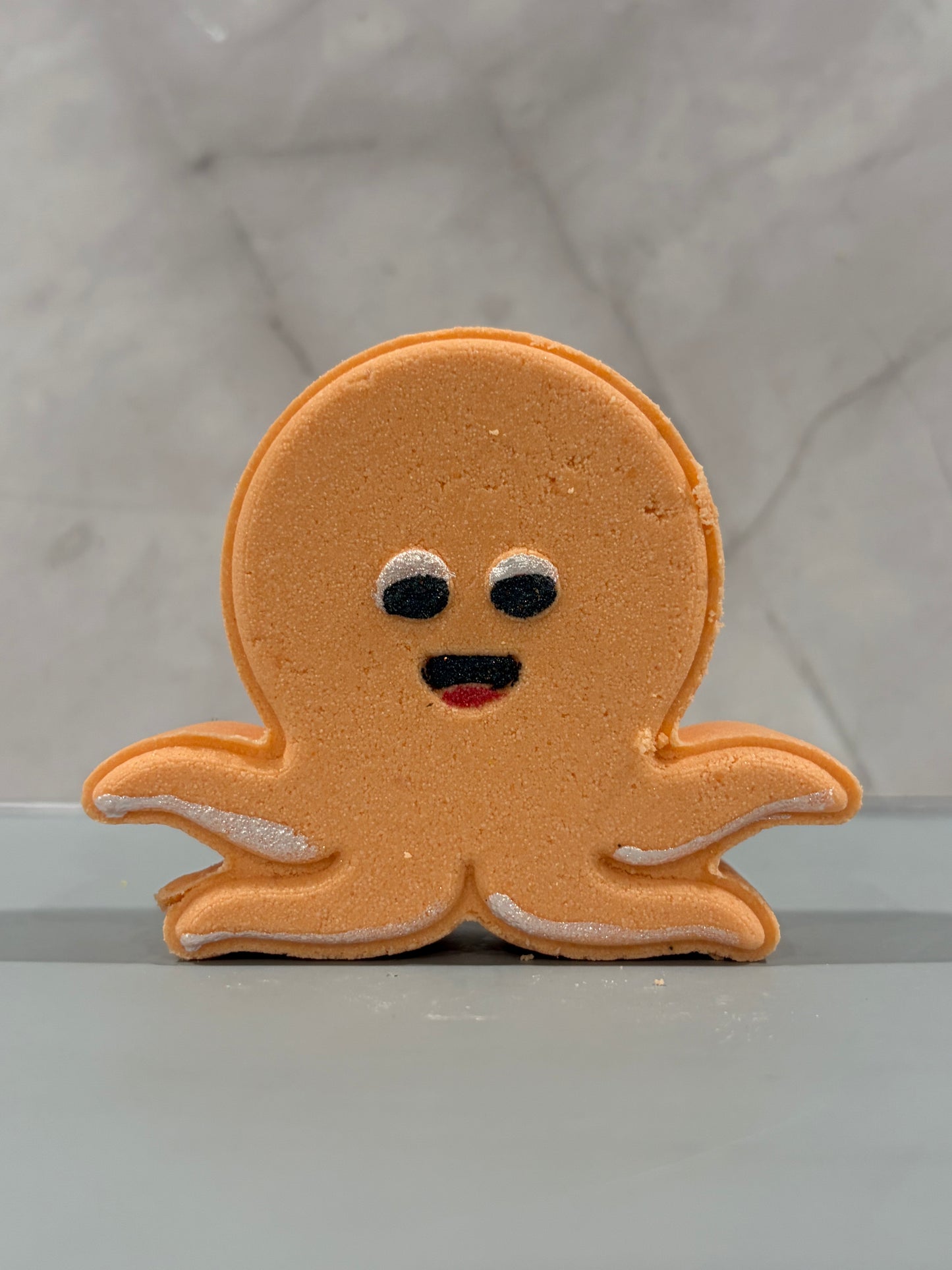 Bath Bomb: Orange Octopus