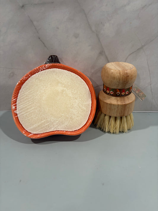 Solid Dish Soap (Pumpkin Dish)